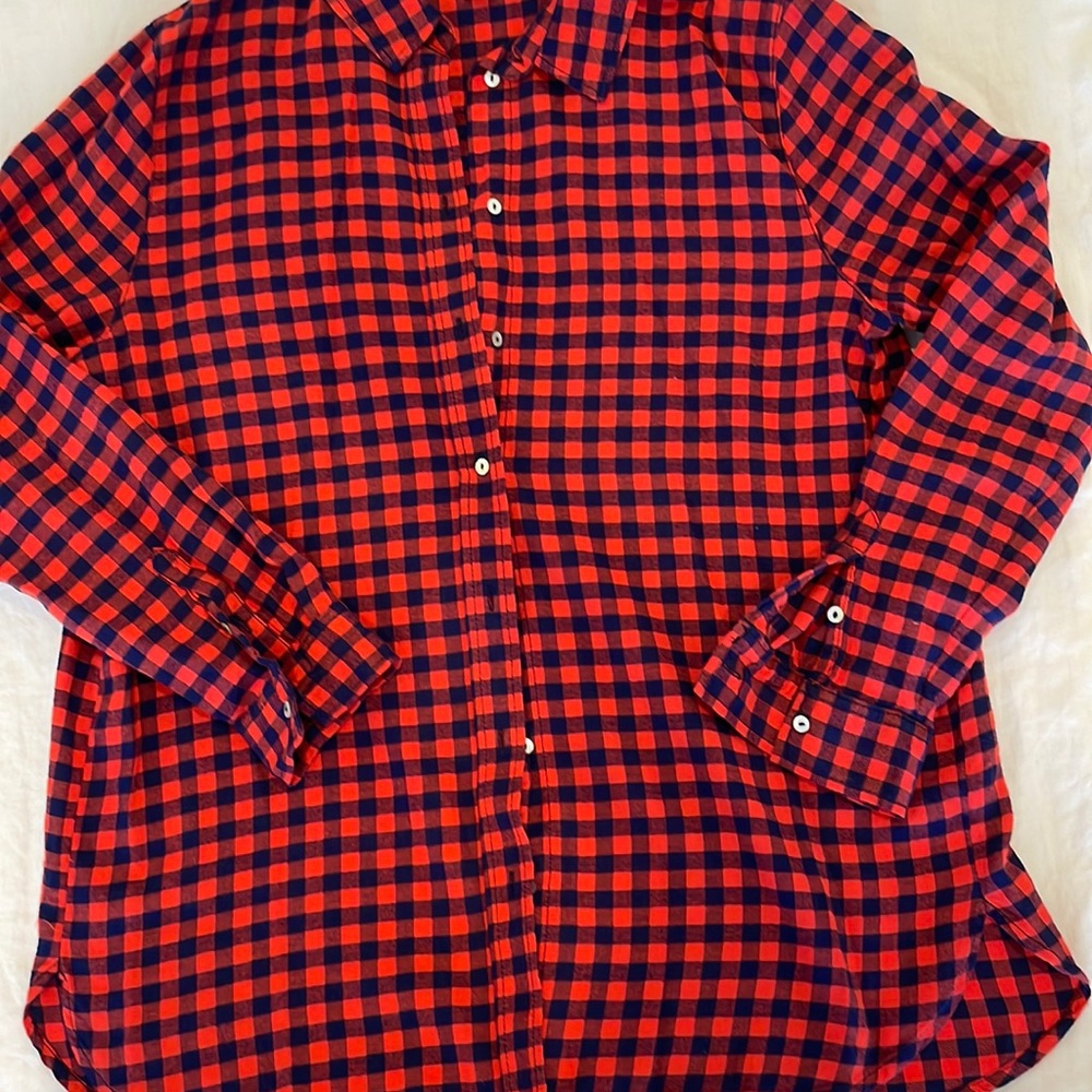 NWOT H&M Plaid shirt size 8